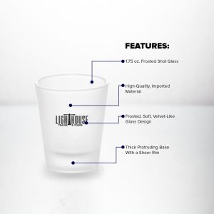 1.75 oz. Frosted Glass Shot Glasses  |   Shot Glasses Glassware Shot Glasses