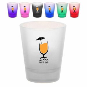 1.75 oz. Shot Glasses w Frosted Glass  |   Shot Glasses Glassware Shot Glasses