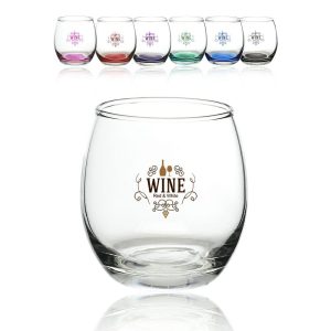 11.5 oz. Mikonos Stemless Wine Glasses  |   Whiskey Glasses Barware Whiskey Glasses