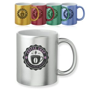 11 oz. Metallic Ceramic Custom Mugs  |   Ceramic Mugs Ceramic Mugs Ceramic Mugs