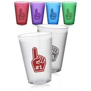 12 oz. Flex Frosted Plastic Stadium Cups  |   Stadium Cups Plastic Cups Stadium Cups