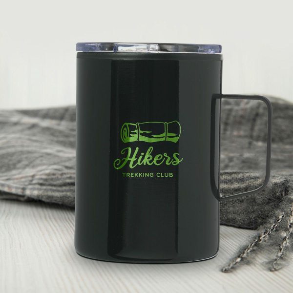 13.5 oz. Wells Stainless Steel Camper Mug  |   Stainless steel Stainless steel Stainless steel