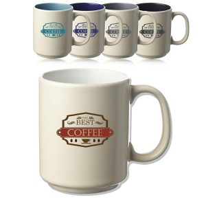 13 oz. Santos Matte Two Tone Coffee Mugs  |   Ceramic Mugs Ceramic Mugs Ceramic Mugs