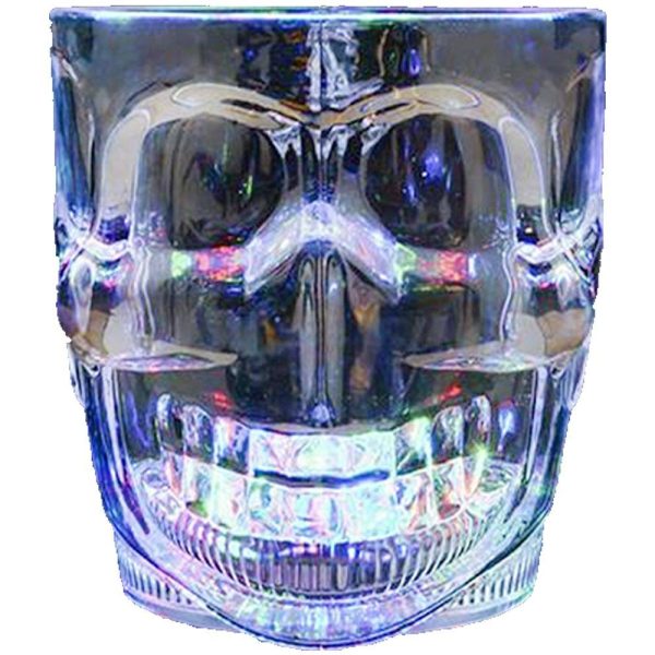 14 oz Flashing Skull Mug  |   Stadium Cups Plastic Cups Stadium Cups