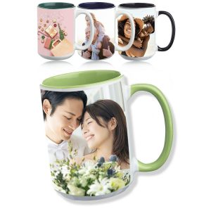 15 oz. Glossy Two-Tone Photo Mugs  |   Ceramic Mugs Ceramic Mugs Ceramic Mugs