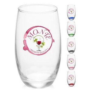 15 oz. Mikonos Clear Stemless Wine Glasses  |   Stemless Glasses Glassware Stemless Glasses