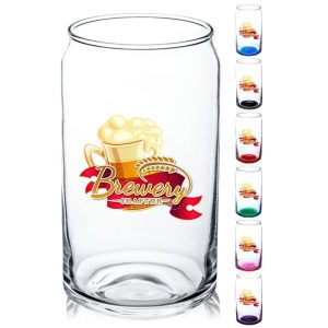 16 oz. ARC Can Shaped Beer Glasses  |   Pint Glasses Glassware Pint Glasses