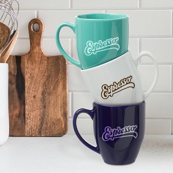 16 oz. Bistro Glossy Coffee Mugs  |   Ceramic Mugs Ceramic Mugs Ceramic Mugs