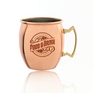 16 oz. Copper Coated Moscow Mule Mugs  |   Stainless steel Stainless steel Stainless steel