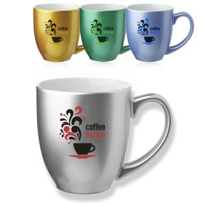 16 oz. Metallic Bistro Coffee Mugs  |   Ceramic Mugs Ceramic Mugs Ceramic Mugs