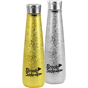 16 oz. Metallic Ice Peristyle Bottles  |   Stainless Steel Sport & Water Bottles Stainless steel