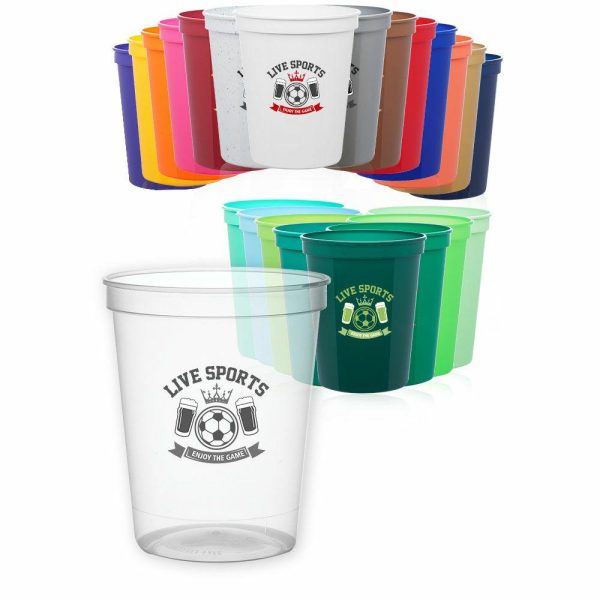 16 oz. Reusable Plastic Stadium Cups  |   Stadium Cups Plastic Cups Stadium Cups