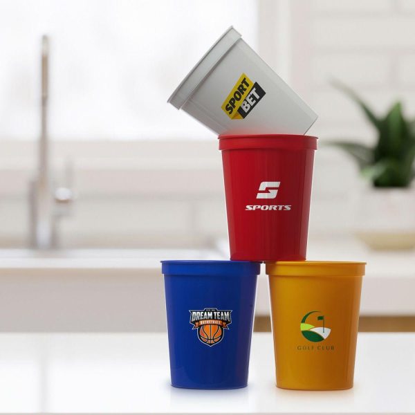 16 oz. Reusable Plastic Stadium Cups  |   Stadium Cups Plastic Cups Stadium Cups