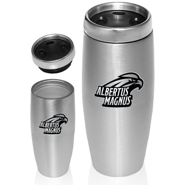 16 Oz. Stratford All Double Wall Thermal Customized Tumblers – TM111  |   Stainless steel Stainless steel Stainless steel