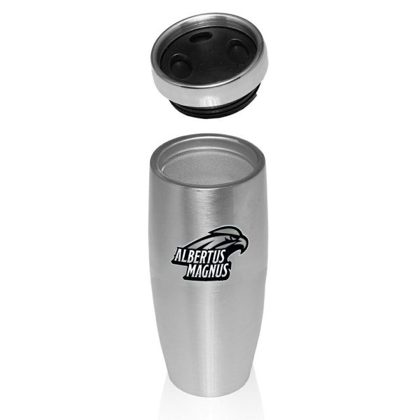 16 Oz. Stratford All Double Wall Thermal Customized Tumblers – TM111  |   Stainless steel Stainless steel Stainless steel