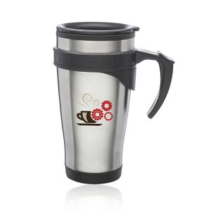 16oz Sporty Stainless Steel Travel Mugs  |   Stainless steel Stainless steel Stainless steel