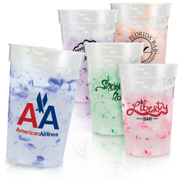 17 oz. Confetti Mood Stadium Cups  |   Stadium Cups Plastic Cups Stadium Cups