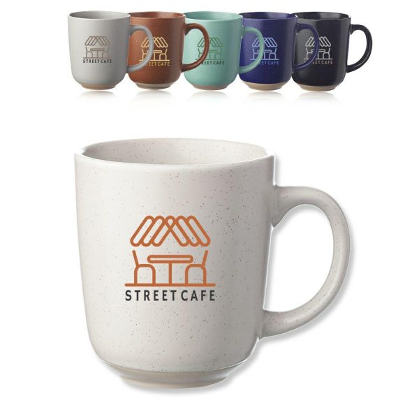 17 oz. Ocean Pines Speckled Clay Bistro Mugs  |   Ceramic Mugs Ceramic Mugs Ceramic Mugs