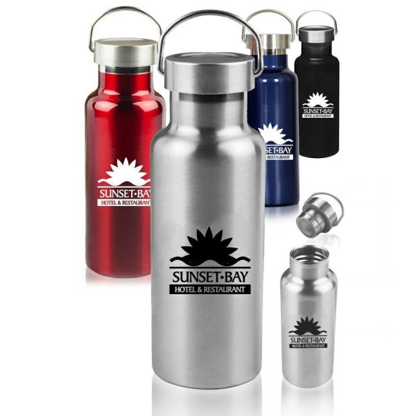 17 oz. Stainless Steel Canteen Water Bottles  |   Vacuum Insulated Thermos Travel Mugs & Tumblers Vacuum Insulated Thermos