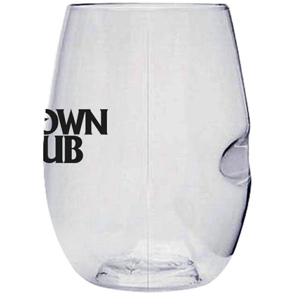 2 Pack Dishwasher Safe Govino® 16 oz Wine Glass  |   Stadium Cups Plastic Cups Stadium Cups