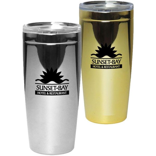 20 oz Electroplated Viking® Nova Tumbler  |   Stainless steel Stainless steel Stainless steel