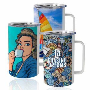 20 oz Insulated SS Sublimation Mug  |   Stainless steel Stainless steel Stainless steel