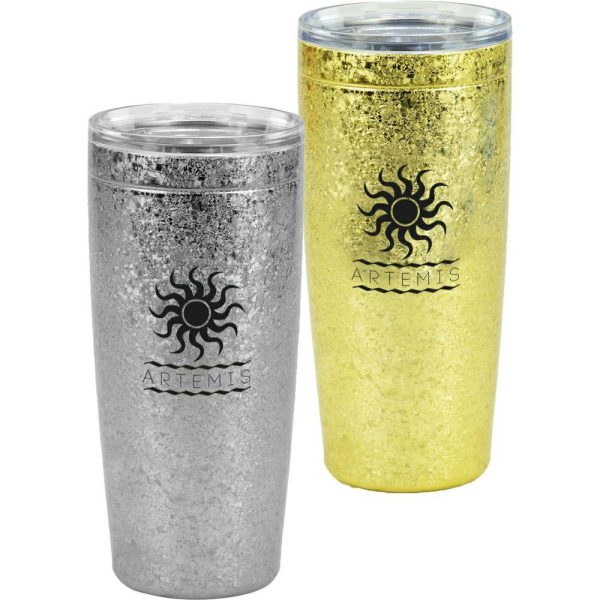 20 oz. Metallic Ice Viking Nova Tumblers  |   Stainless steel Stainless steel Stainless steel