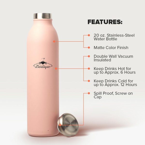 20 oz. Posh Stainless Steel Water Bottles  |   Stainless Steel Sport & Water Bottles Stainless steel