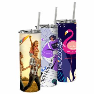 20 oz Sublimation Skinny Tumbler  |   Stainless steel Stainless steel Stainless steel