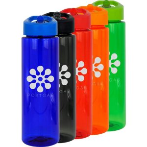 24 oz. Pop Up Colorful Bottles  |   Plastic Plastic Plastic