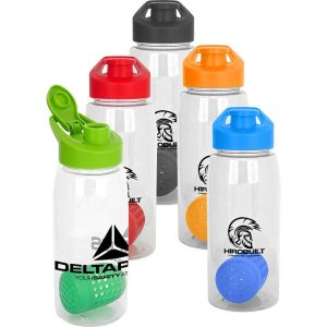 25 oz. Easy Pour Bottle with Floating Infusers  |   Plastic Plastic Plastic