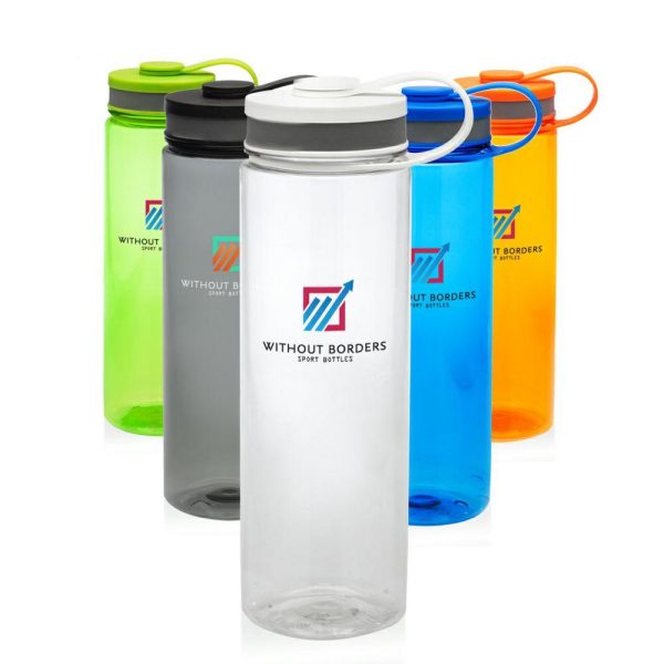 26 oz. Wide Mouth Plastic Water Bottles  |   Plastic Plastic Plastic