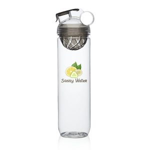 27 oz. Gridiron Infuser Water Bottles  |   Plastic Plastic Plastic