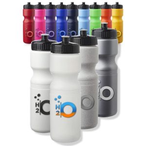 28 oz. Push Cap Plastic Water Bottles  |   Plastic Plastic Plastic