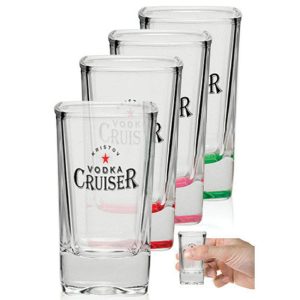 3 oz. ARC Square Dessert Shot Glasses  |   Shot Glasses Glassware Shot Glasses