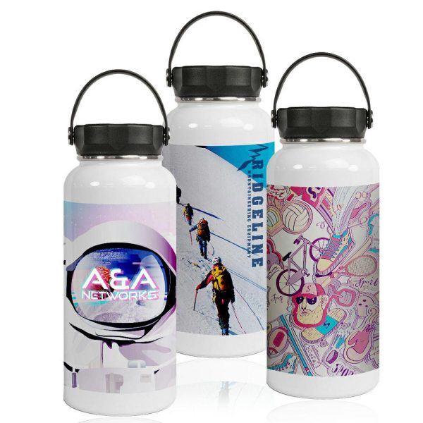 32 oz Summit Sublimation Water Bottle  |   Stainless Steel Sport & Water Bottles Stainless steel