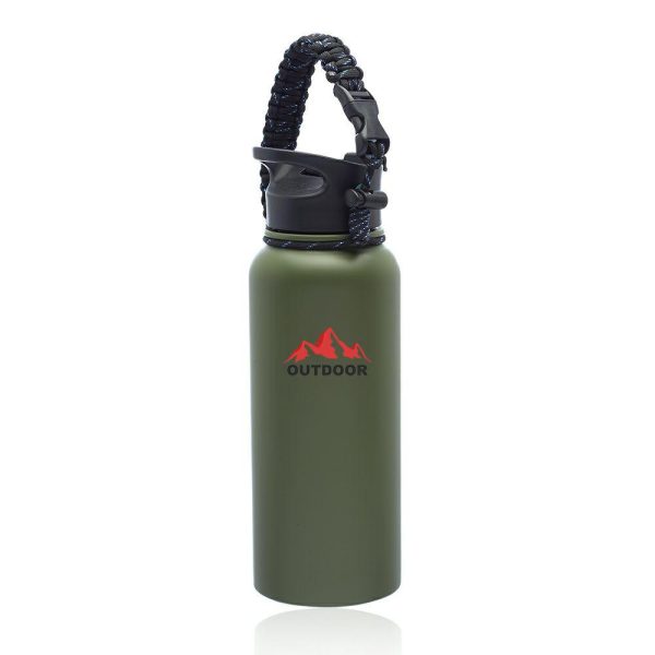 34 oz. Vulcan Stainless Steel Water Bottles with Strap  |   Stainless Steel Sport & Water Bottles Stainless steel