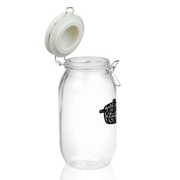 51 oz. Elrow Clip Top Glass Storage Jars  |   Jars Dinnerware Jars