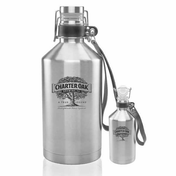 64 oz Canteen Stainless Steel Beer Growlers  |   Stainless Steel Sport & Water Bottles Stainless steel