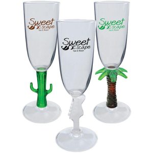 7 oz. Novelty Stem Plastic Champagne Flutes  |   Champagne Glasses Champagne Glasses Champagne Glasses