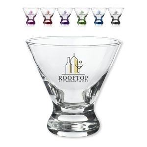 8.25 oz. Libbey Cosmopolitan Stemless Martini Glasses  |   Martini Glasses Barware Martini Glasses