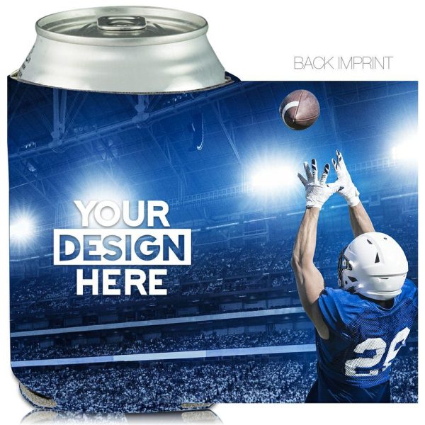 Collapsible Can Cooler MNF Print  |   Foam Can Coolers Can Coolers Foam Can Coolers