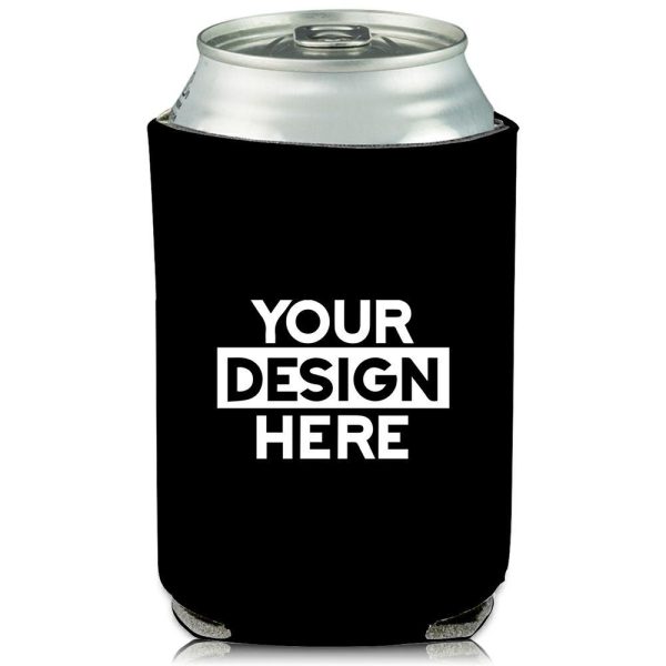 Collapsible Can Coolers Dear Santa Print  |   Foam Can Coolers Can Coolers Foam Can Coolers