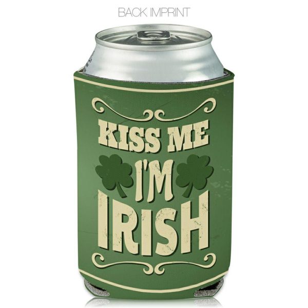 Collapsible Can Coolers St Patricks Theme Print  |   Foam Can Coolers Can Coolers Foam Can Coolers