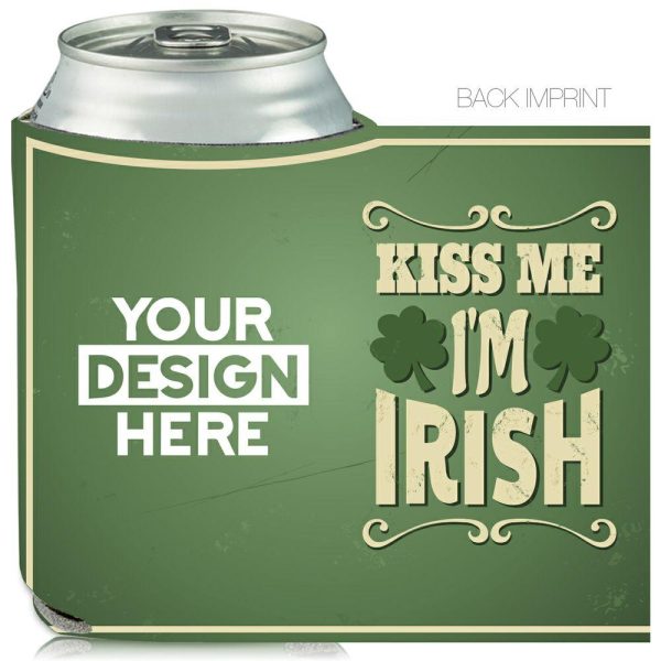 Collapsible Can Coolers St Patricks Theme Print  |   Foam Can Coolers Can Coolers Foam Can Coolers