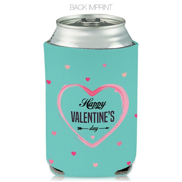 Collapsible Can Coolers Valentines Print  |   Foam Can Coolers Can Coolers Foam Can Coolers