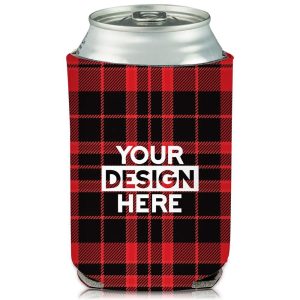 Collapsible Scottish Can Cooler  |   Foam Can Coolers Can Coolers Foam Can Coolers