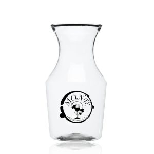 Reserv 12 oz. Plastic Disposable Wine Carafe with Lid  |   Disposable Cups Plastic Cups Disposable Cups