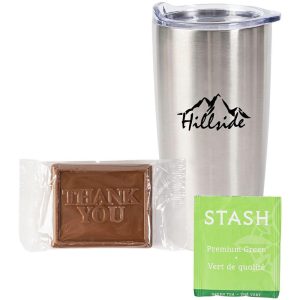 Sweet Stash Tea and Cookie Tumbler Set  |   Stainless steel Stainless steel Stainless steel