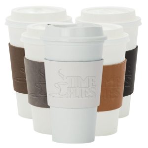 Traverse Leather Tapley Cup Sleeves  |   Foam Can Coolers Can Coolers Foam Can Coolers